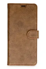 Newface Xiaomi Redmi 13 4G Kılıf Trend S Plus Kapaklı Kılıf - Taba