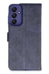 Newface Samsung Galaxy A15 4G Kılıf Trend S Plus Kapaklı Kılıf - Lacivert