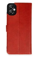 Newface Samsung Galaxy A05 Kılıf Trend S Plus Kapaklı Kılıf - Kırmızı