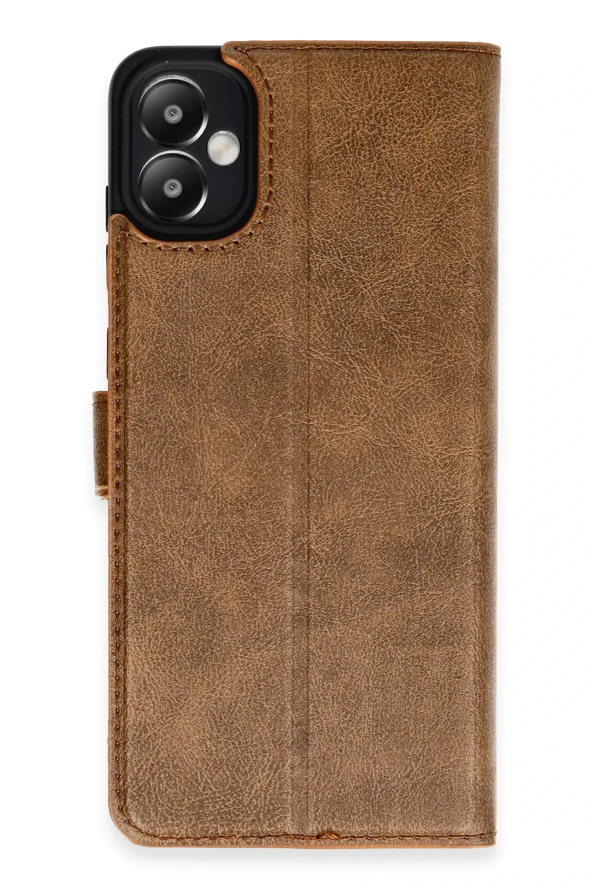 Newface Samsung Galaxy A05 Kılıf Trend S Plus Kapaklı Kılıf - Taba