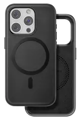 Venco iPhone 15 Pro Max Puskas Magsafe Kapak - Siyah