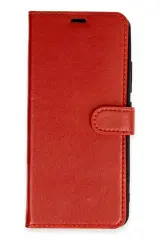 Newface Samsung Galaxy A05S Kılıf Trend S Plus Kapaklı Kılıf - Kırmızı