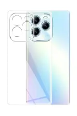 Newface İnfinix Hot 40i Kılıf Lüx Şeffaf Silikon