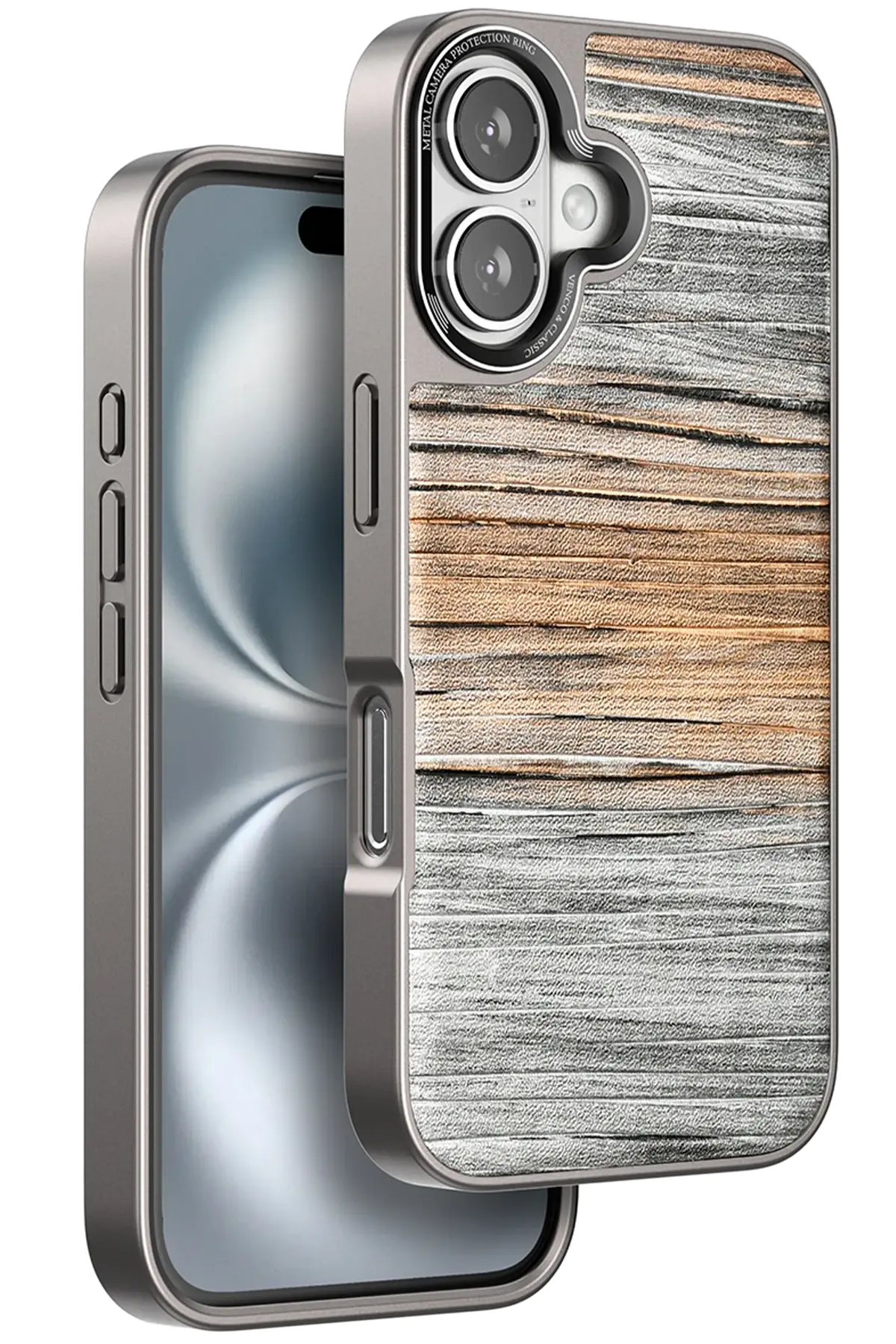 Venco iPhone 16 Wave Kapak - Sarı