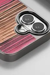 Venco iPhone 16 Wave Kapak - Koyu Kahve