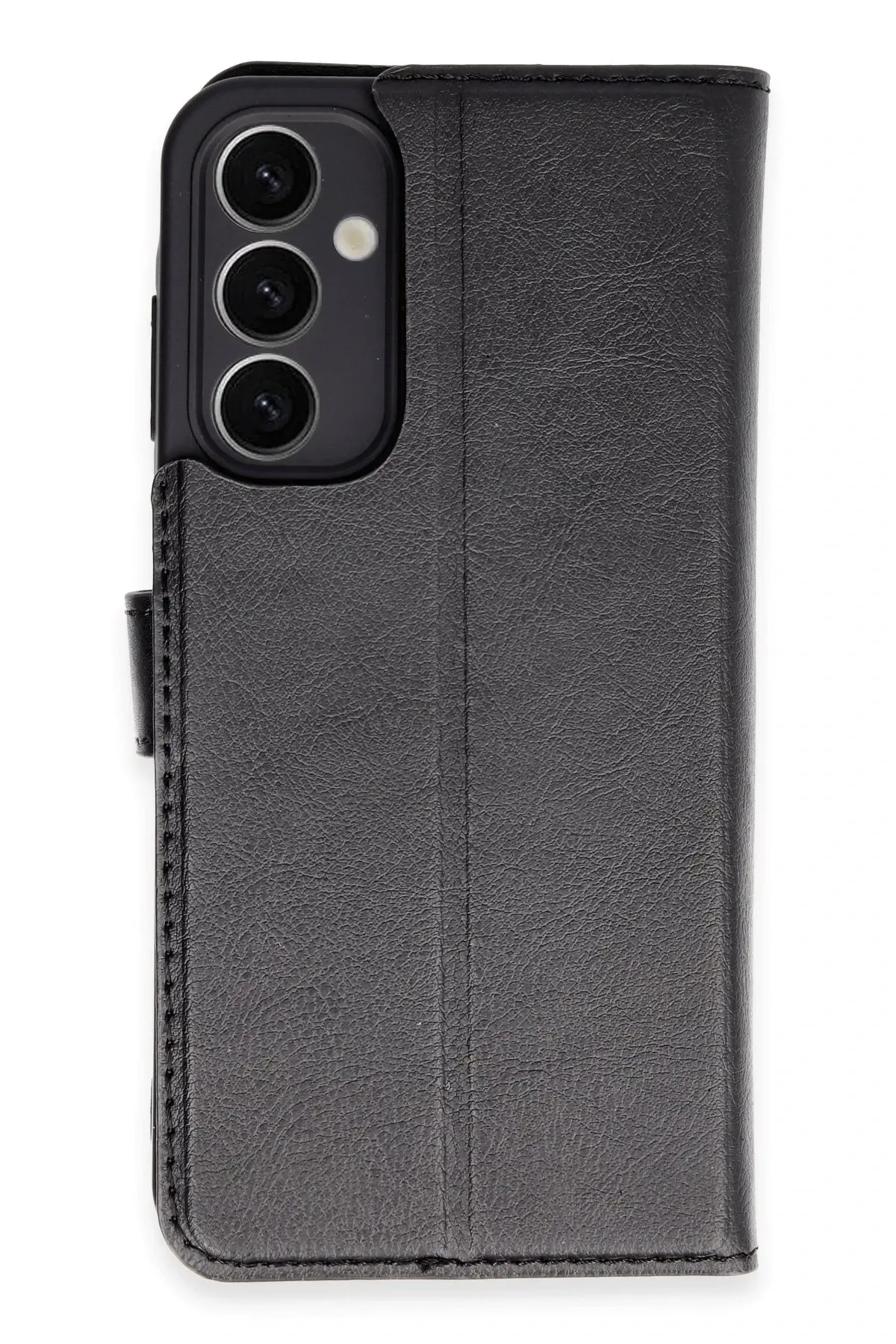 Newface Samsung Galaxy A25 5G Kılıf Trend S Plus Kapaklı Kılıf - Siyah