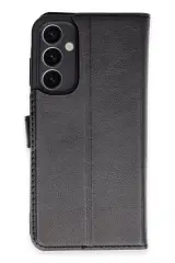 Newface Samsung Galaxy A25 5G Kılıf Trend S Plus Kapaklı Kılıf - Siyah