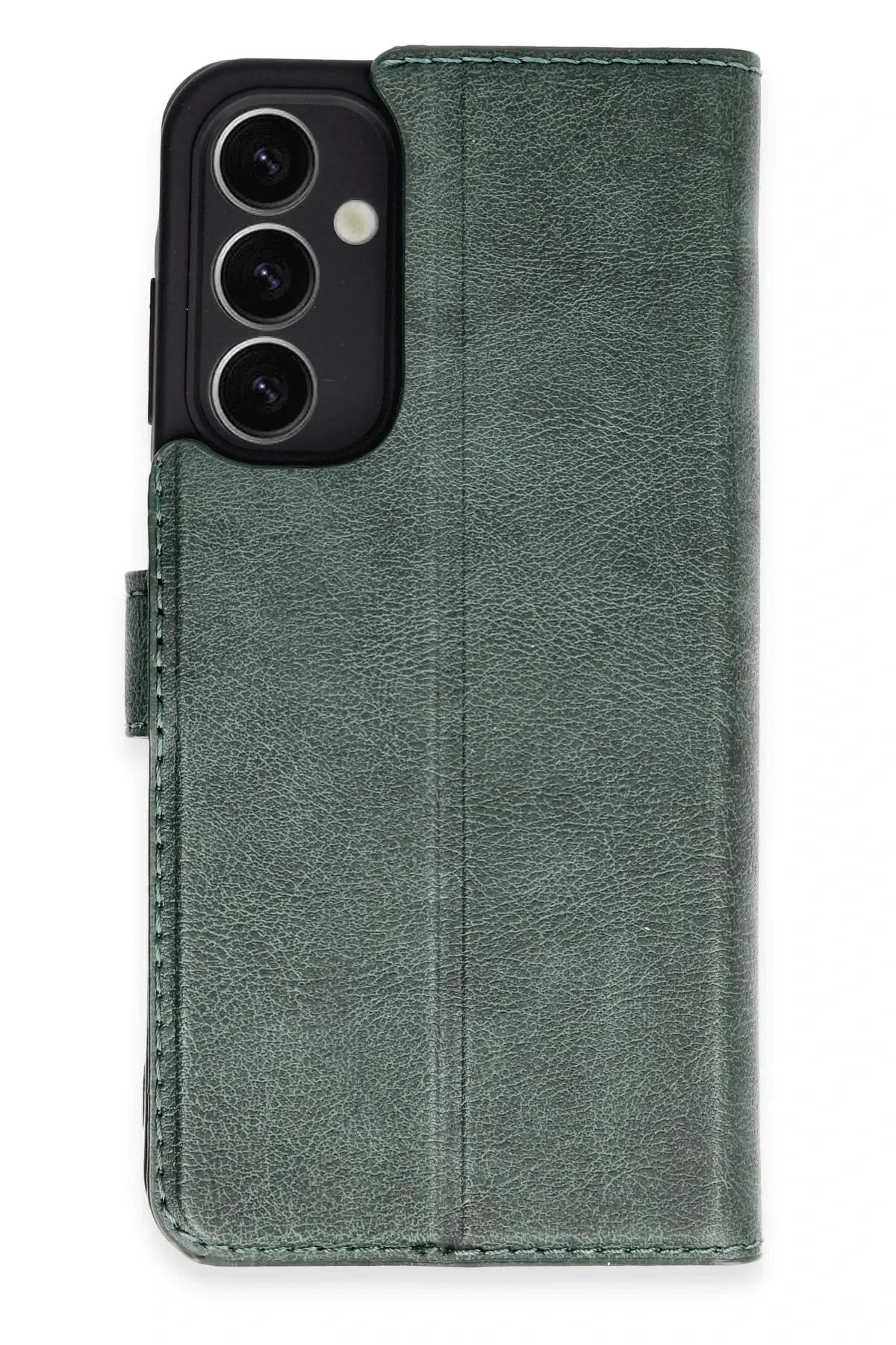 Newface Samsung Galaxy A25 5G Kılıf Trend S Plus Kapaklı Kılıf - Yeşil