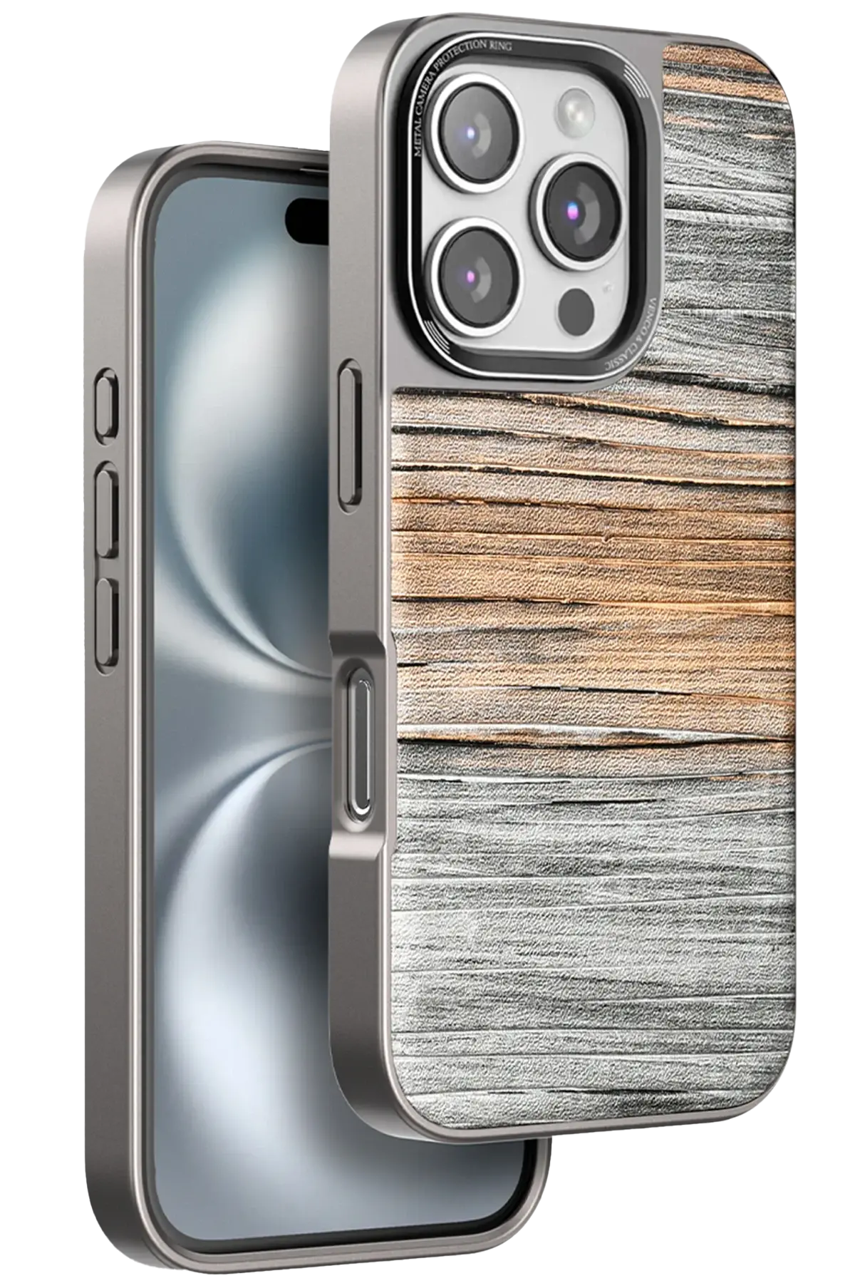 Venco iPhone 16 Pro Max Wave Kapak - Sarı