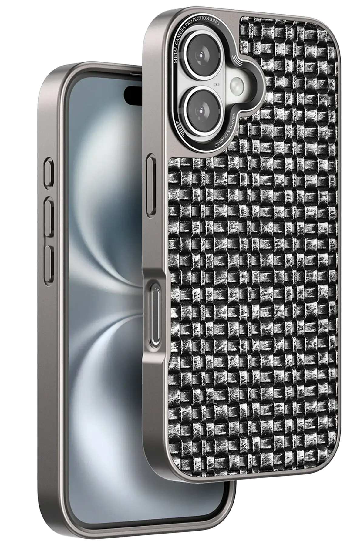 Venco iPhone 16 Brand Kapak - Gümüş