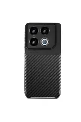 Newface İnfinix GT 20 Pro Kılıf Auto Focus Karbon Kapak - Siyah