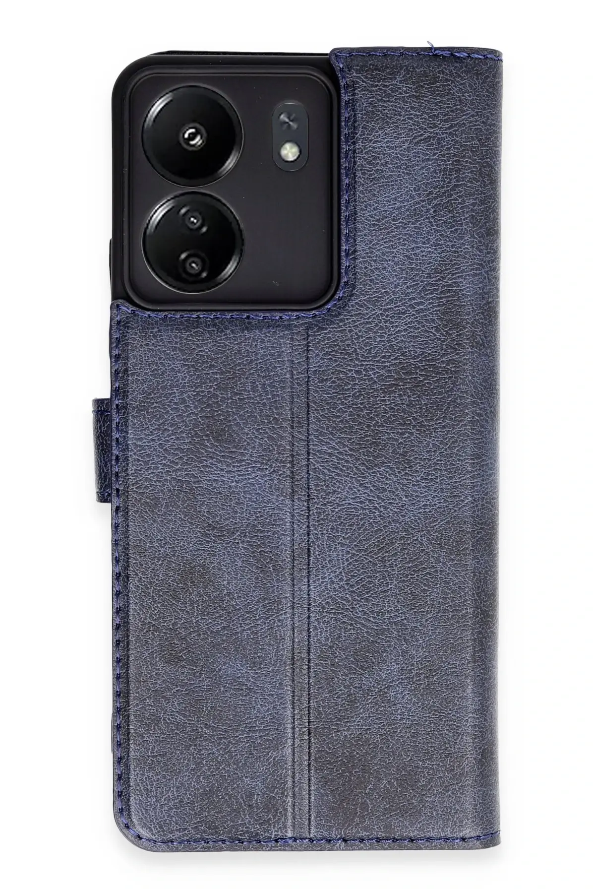 Newface Xiaomi Redmi 13C Kılıf Trend S Plus Kapaklı Kılıf - Lacivert