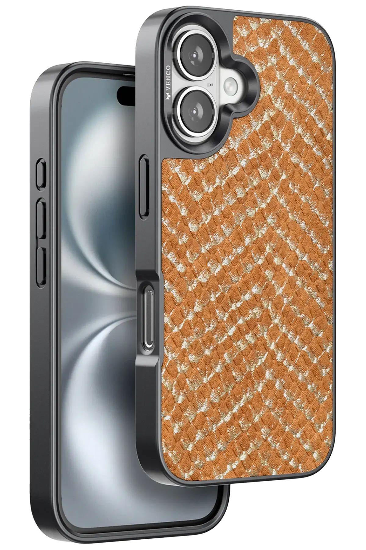 Venco iPhone 16 Viper Kapak - Kahverengi