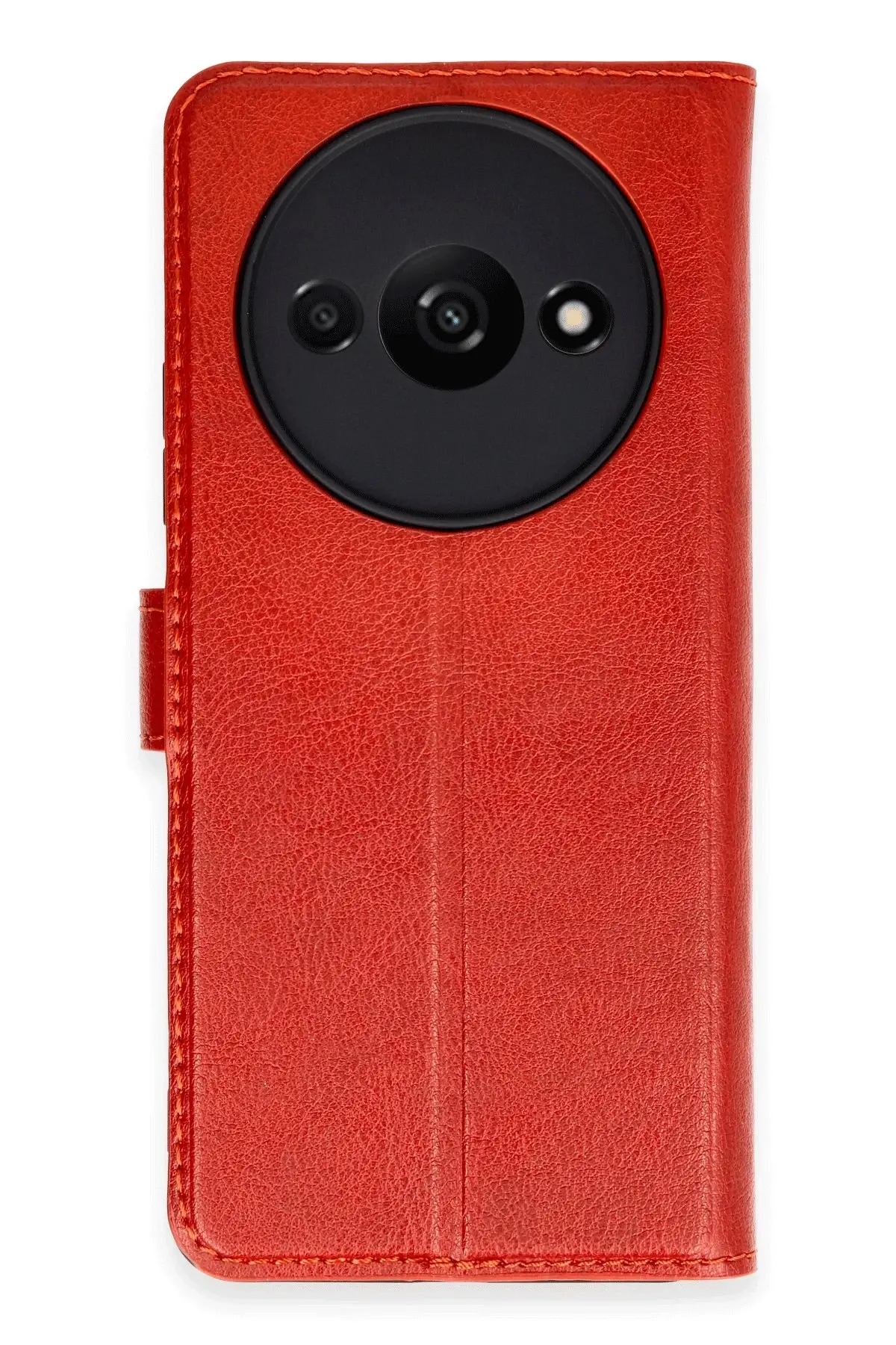 Newface Xiaomi Redmi A3 4G Kılıf Trend S Plus Kapaklı Kılıf - Kırmızı