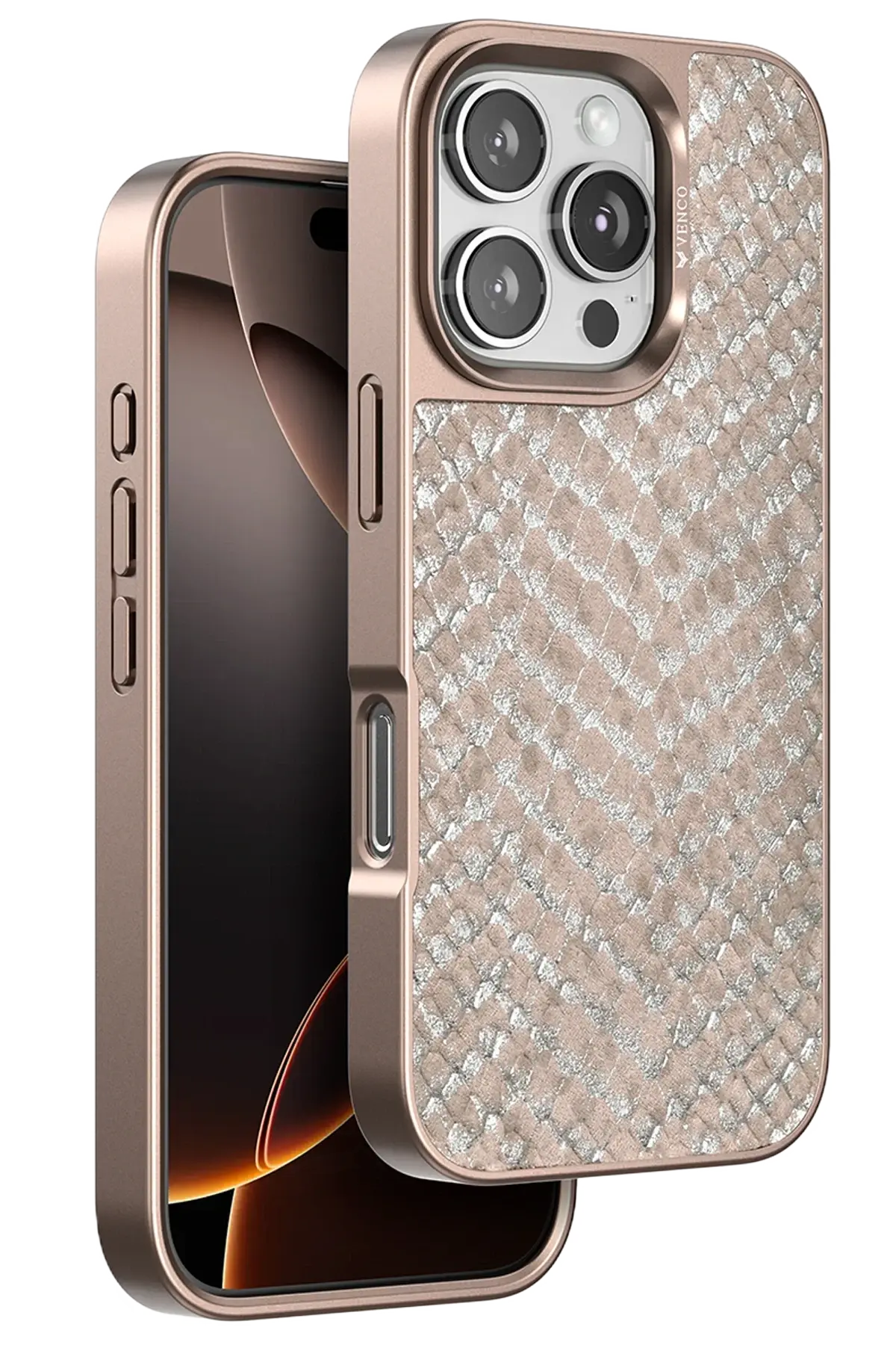 Venco iPhone 16 Pro Viper Kapak - Titan Gri