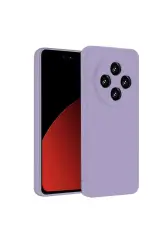 Newface Xiaomi Redmi 14C Kılıf Nano içi Kadife Silikon - Lila