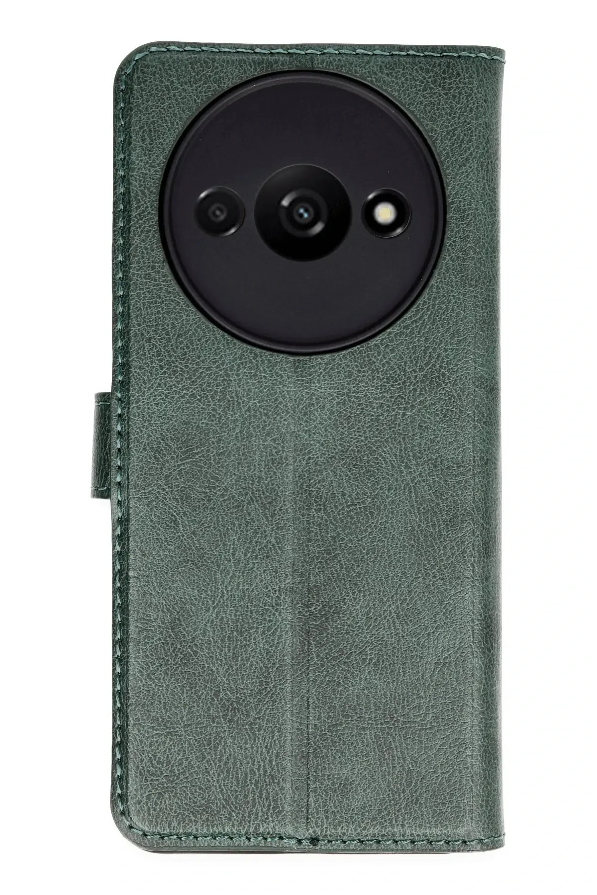 Newface Xiaomi Redmi A3 4G Kılıf Trend S Plus Kapaklı Kılıf - Yeşil