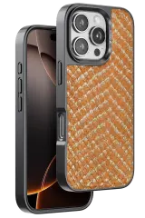 Venco iPhone 16 Pro Viper Kapak - Kahverengi