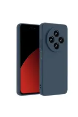 Newface Xiaomi Redmi 14C Kılıf Nano içi Kadife Silikon - Lacivert