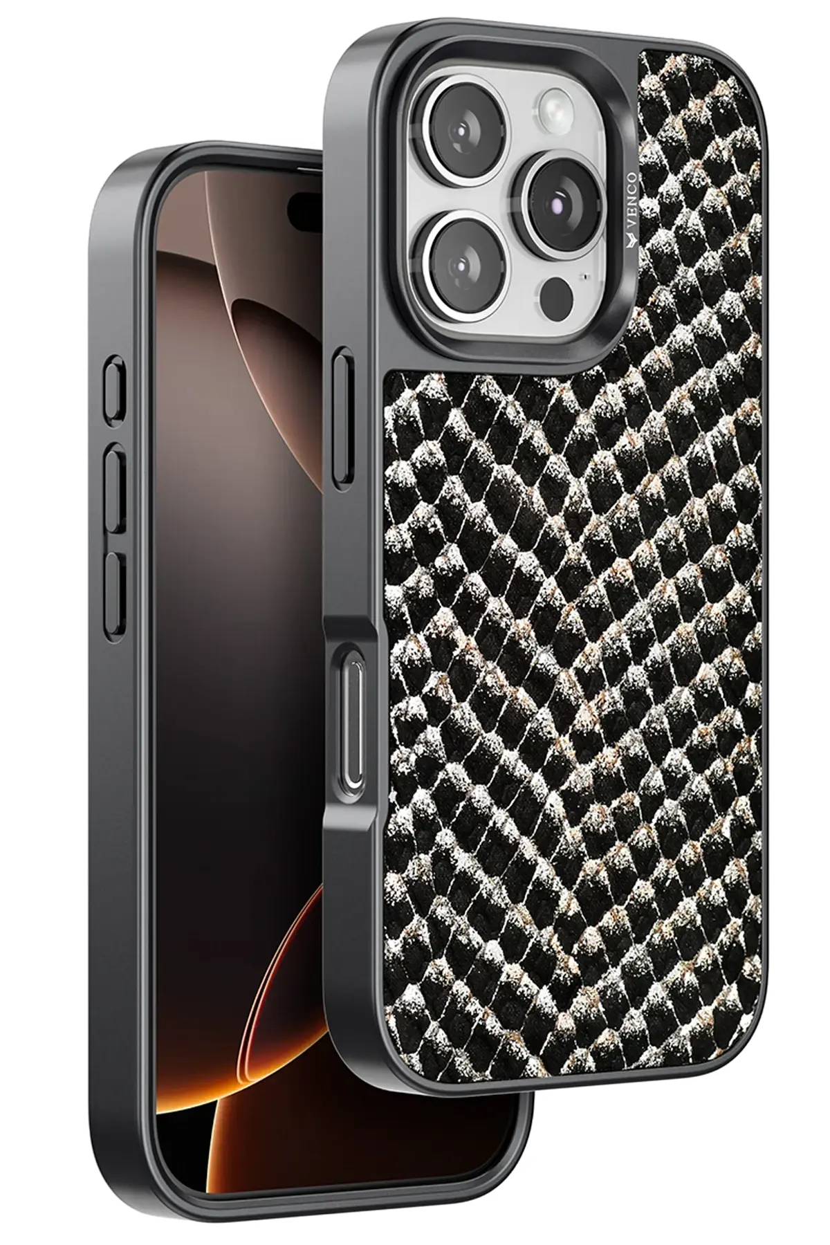Venco iPhone 16 Pro Max Viper Kapak - Siyah