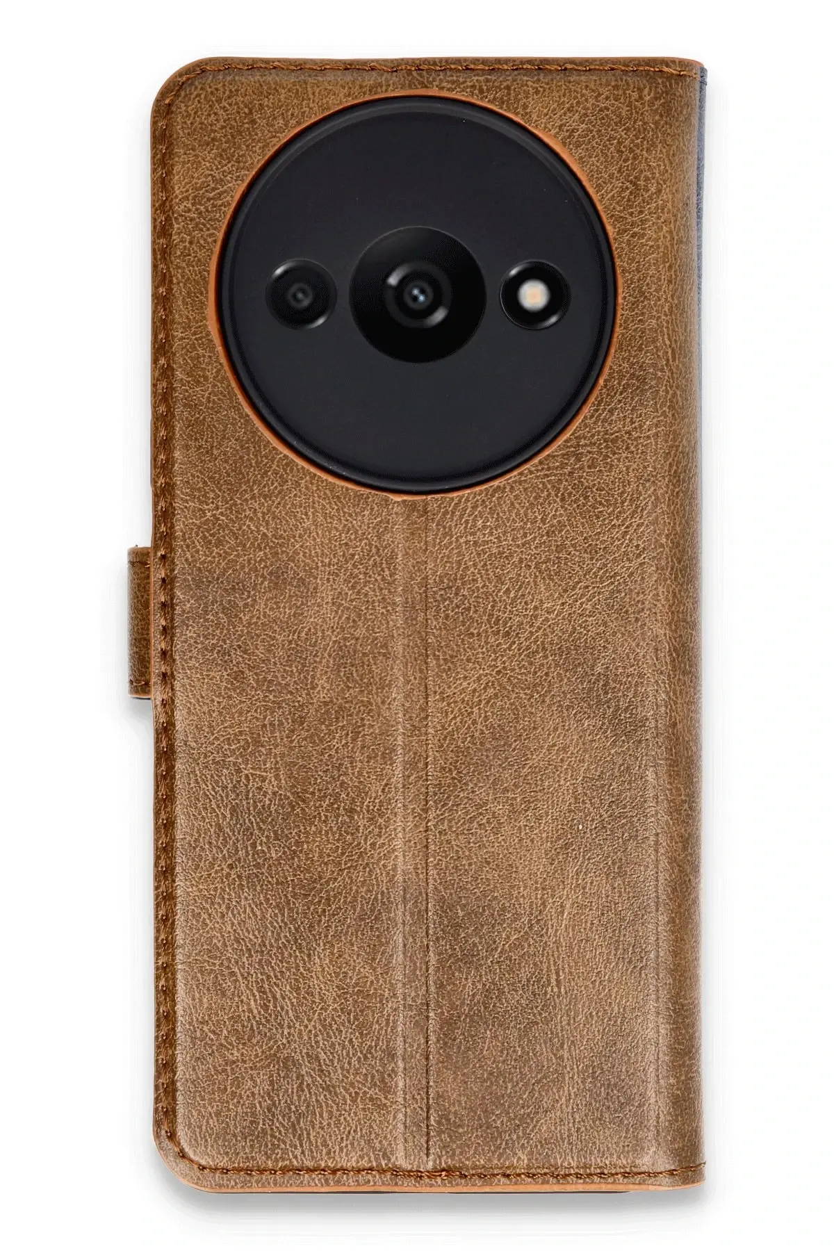 Newface Xiaomi Redmi A3 4G Kılıf Trend S Plus Kapaklı Kılıf - Taba