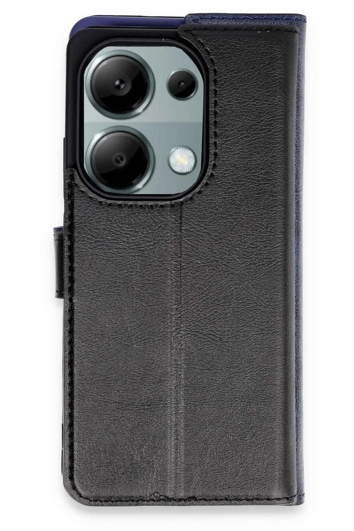 Newface Xiaomi Redmi Note 13 Pro 4G Kılıf Trend S Plus Kapaklı Kılıf - Siyah