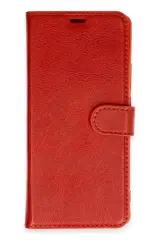 Newface Xiaomi Redmi Note 13 Pro 4G Kılıf Trend S Plus Kapaklı Kılıf - Kırmızı