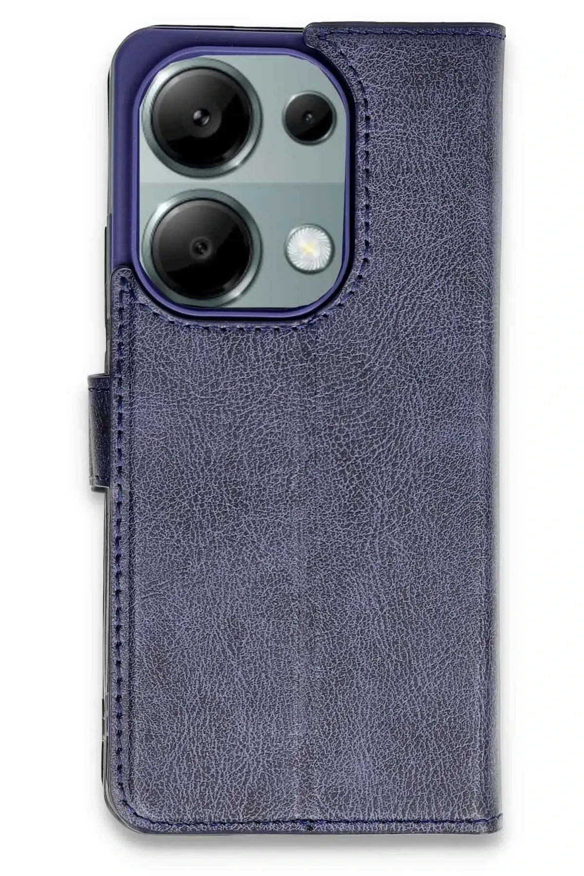 Newface Xiaomi Redmi Note 13 Pro 4G Kılıf Trend S Plus Kapaklı Kılıf - Lacivert