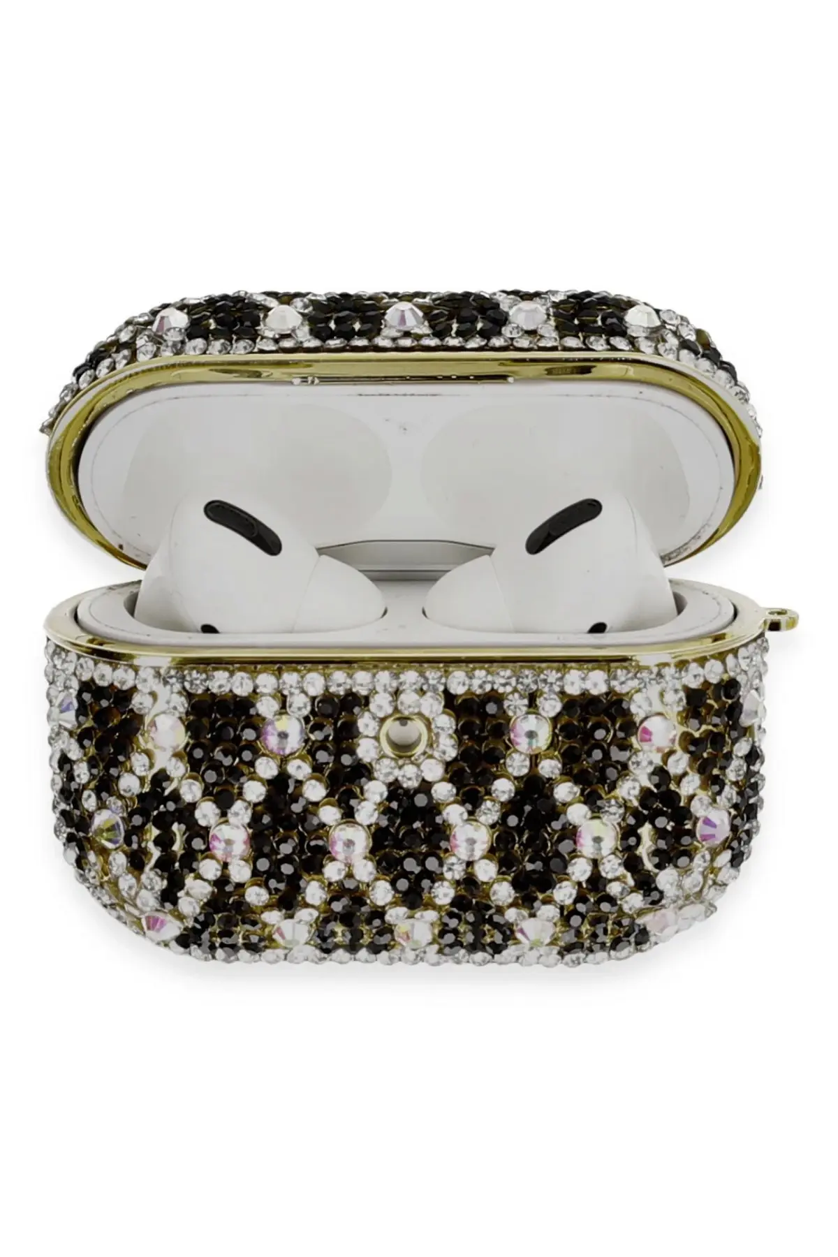 Newface Airpods Pro 2 (2.nesil) Klor Taşlı Kılıf - Desen 3