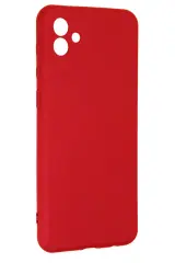 Newface Samsung Galaxy A04 Kılıf First Silikon - Kırmızı