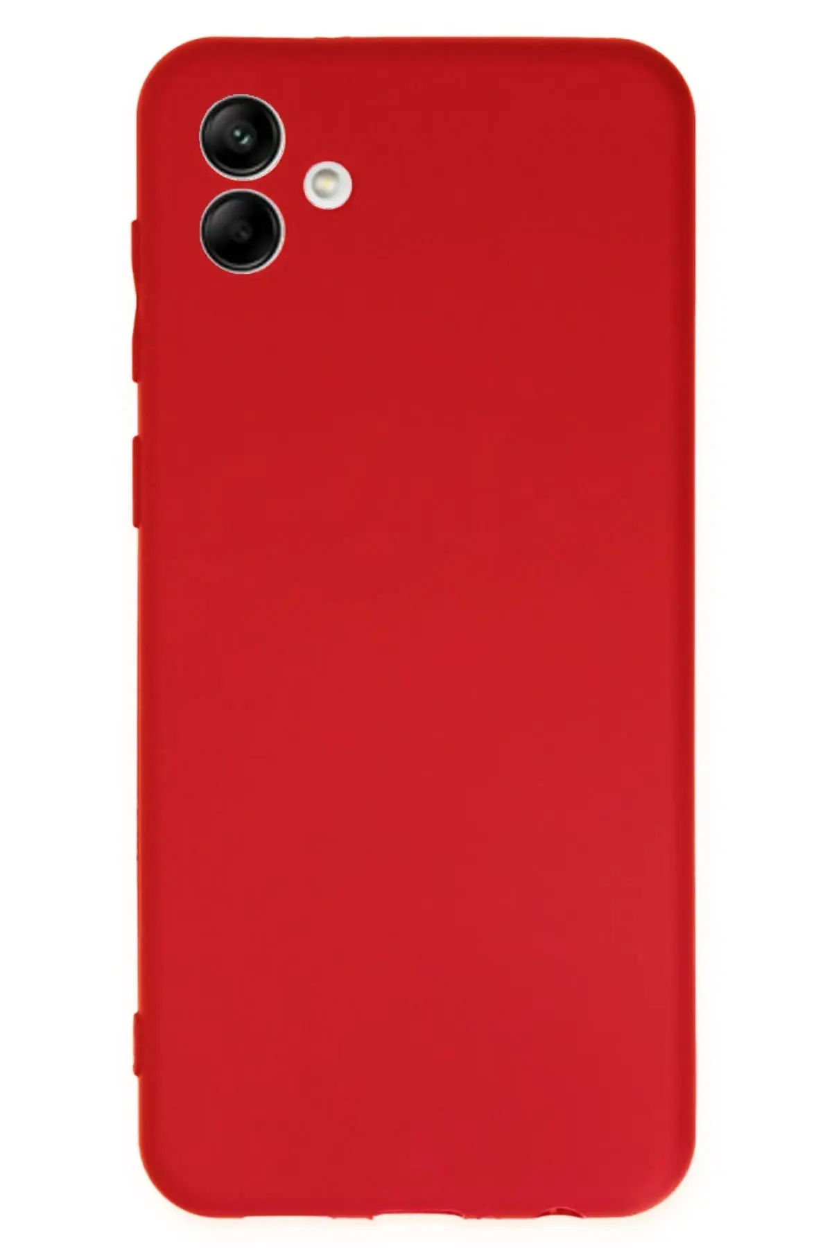 Newface Samsung Galaxy A04 Kılıf First Silikon - Kırmızı