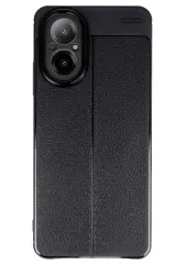 Newface Realme 12 Lite Kılıf Auto Focus Kapak - Siyah