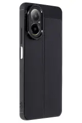 Newface Realme 12 Lite Kılıf Auto Focus Kapak - Siyah