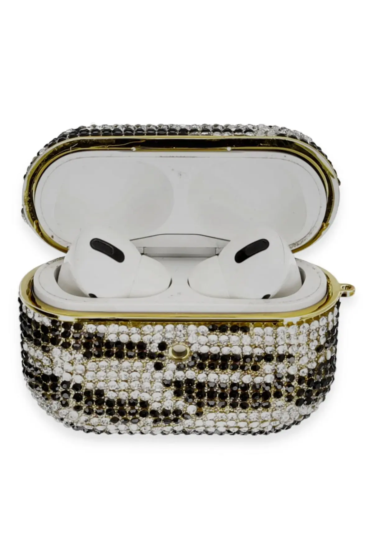 Newface Airpods Pro 2 (2.nesil) Klor Taşlı Kılıf - Desen 5