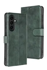 Newface Samsung Galaxy A16 5G Kılıf Trend S Plus Kapaklı Kılıf - Yeşil