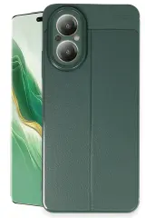 Newface Realme 12 Lite Kılıf Auto Focus Kapak - Koyu Yeşil