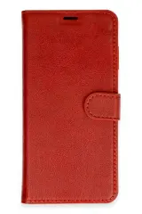 Newface Samsung Galaxy A35 5G Kılıf Trend S Plus Kapaklı Kılıf - Kırmızı