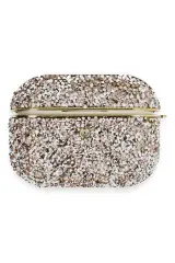 Newface Airpods Pro 2 (2.nesil) Luz Taşlı Kılıf - Pembe