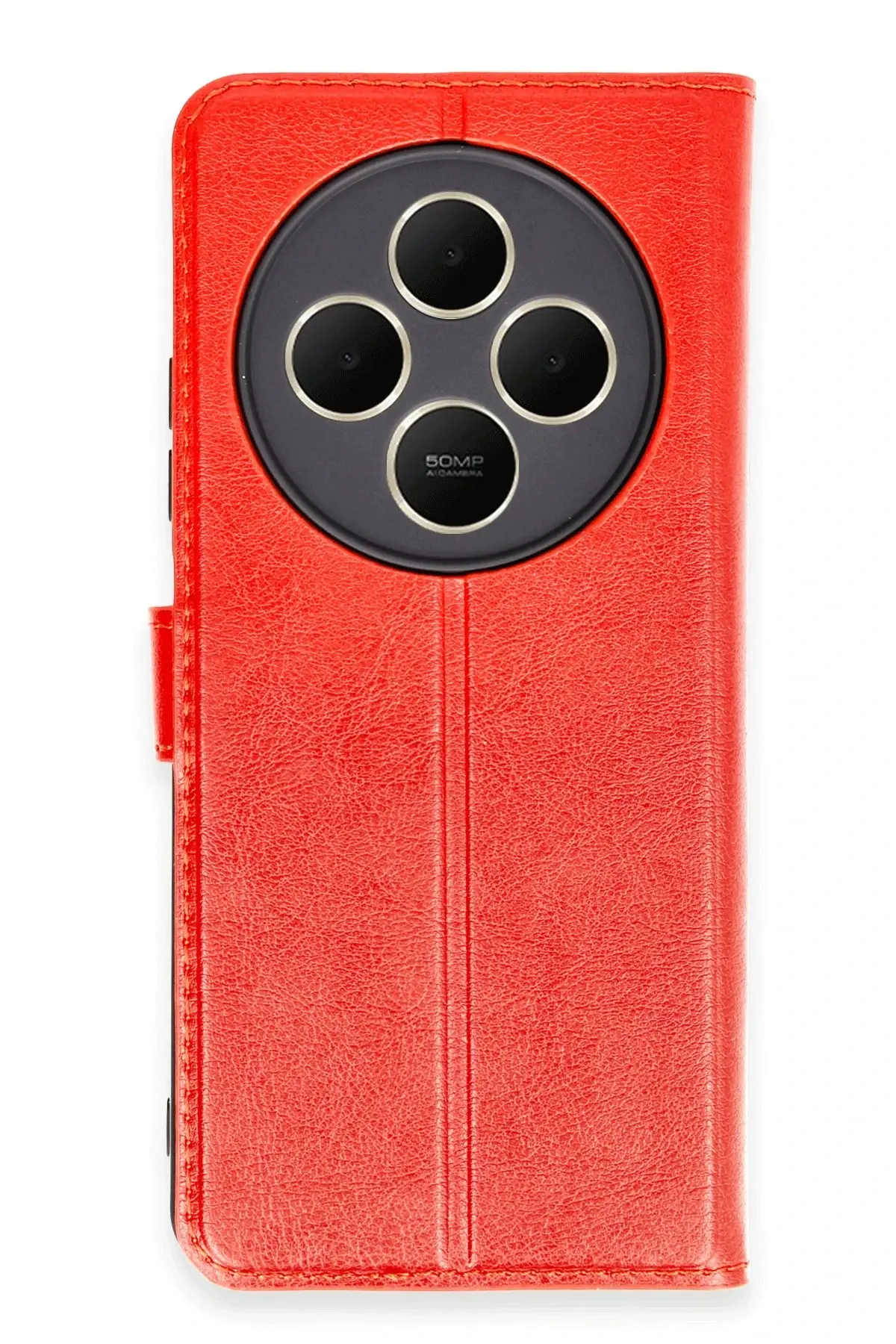 Newface Xiaomi Redmi 14C Kılıf Trend S Plus Kapaklı Kılıf - Kırmızı