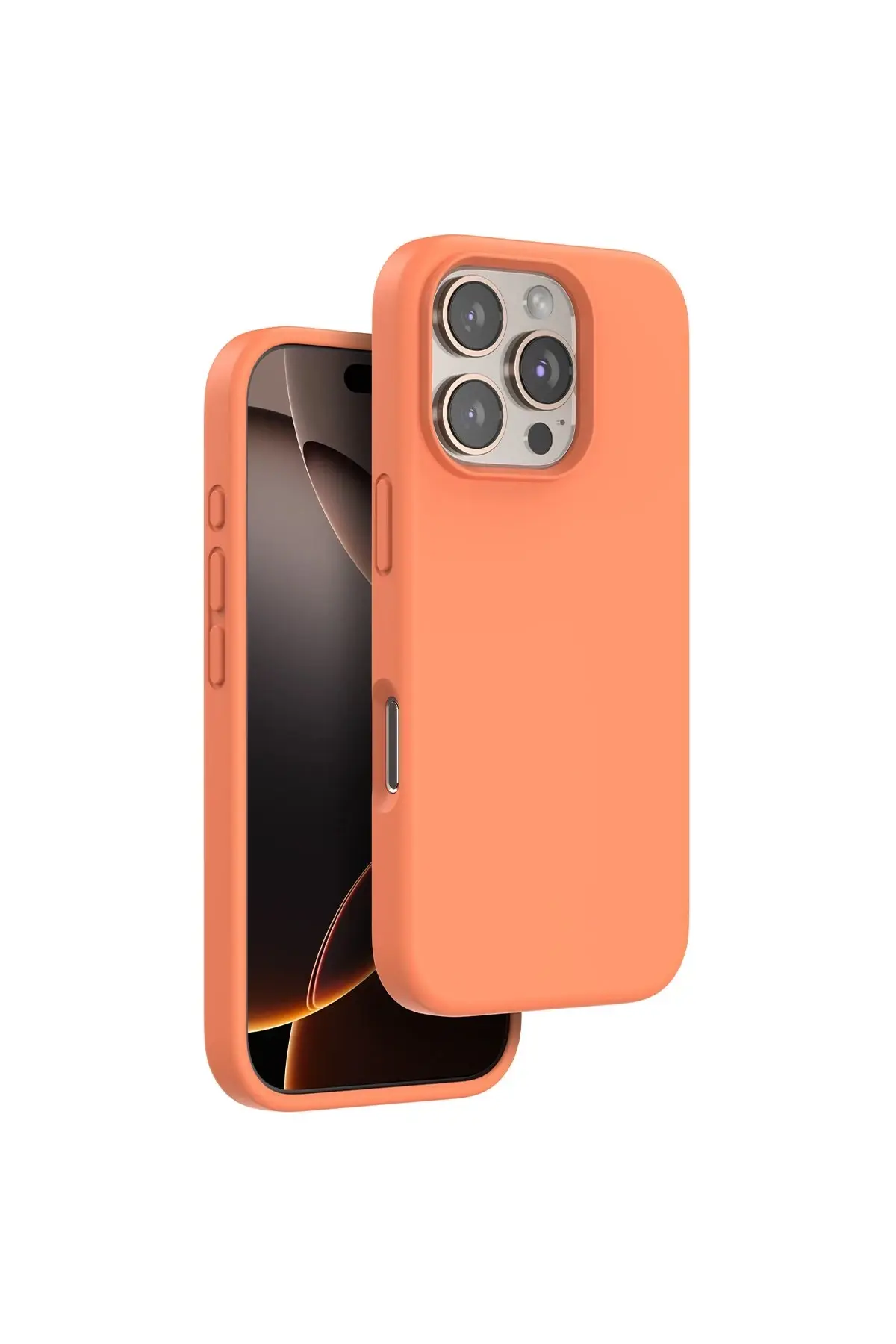 Venco iPhone 16 Pro Max Home Magsafe Kapak - Turuncu