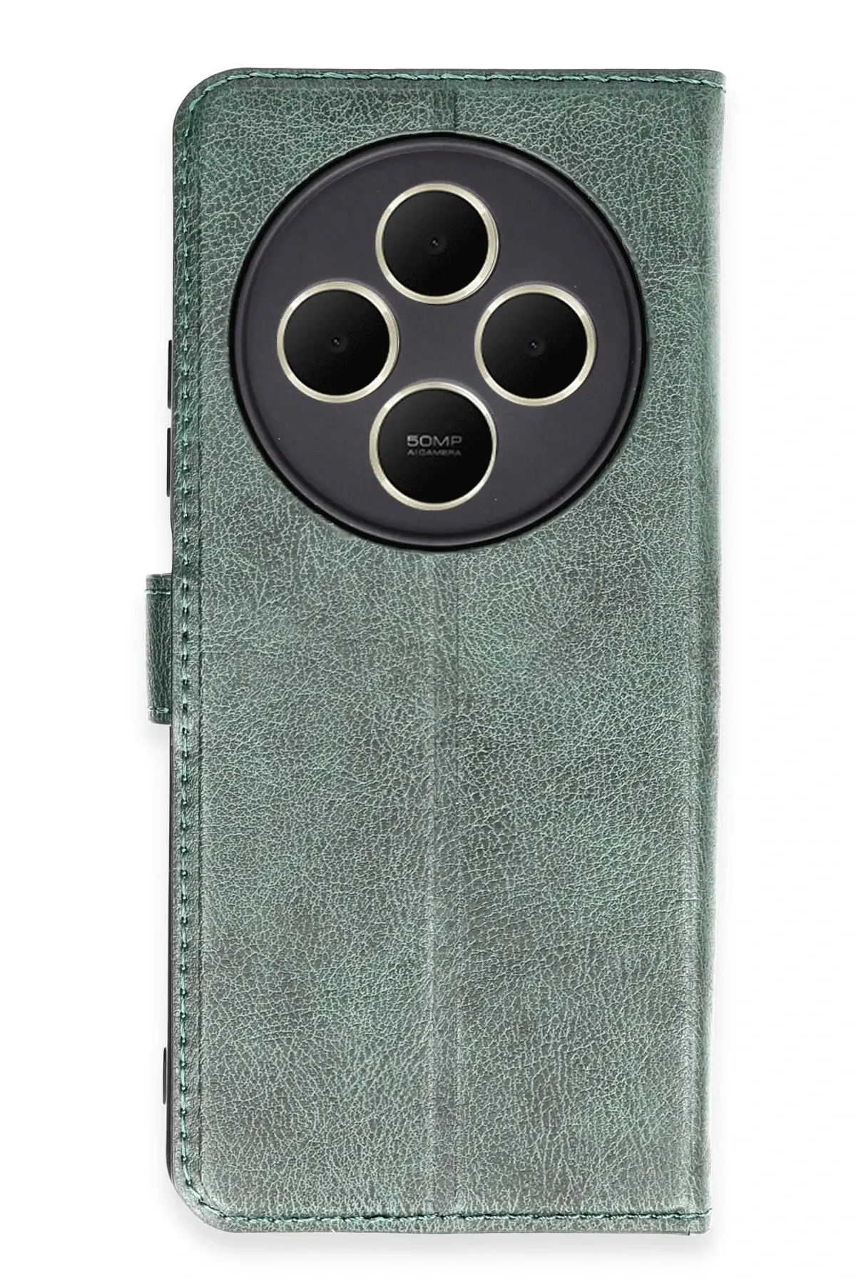 Newface Xiaomi Redmi 14C Kılıf Trend S Plus Kapaklı Kılıf - Yeşil