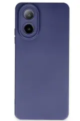 Newface Oppo A38 Kılıf Nano içi Kadife Silikon - Lacivert