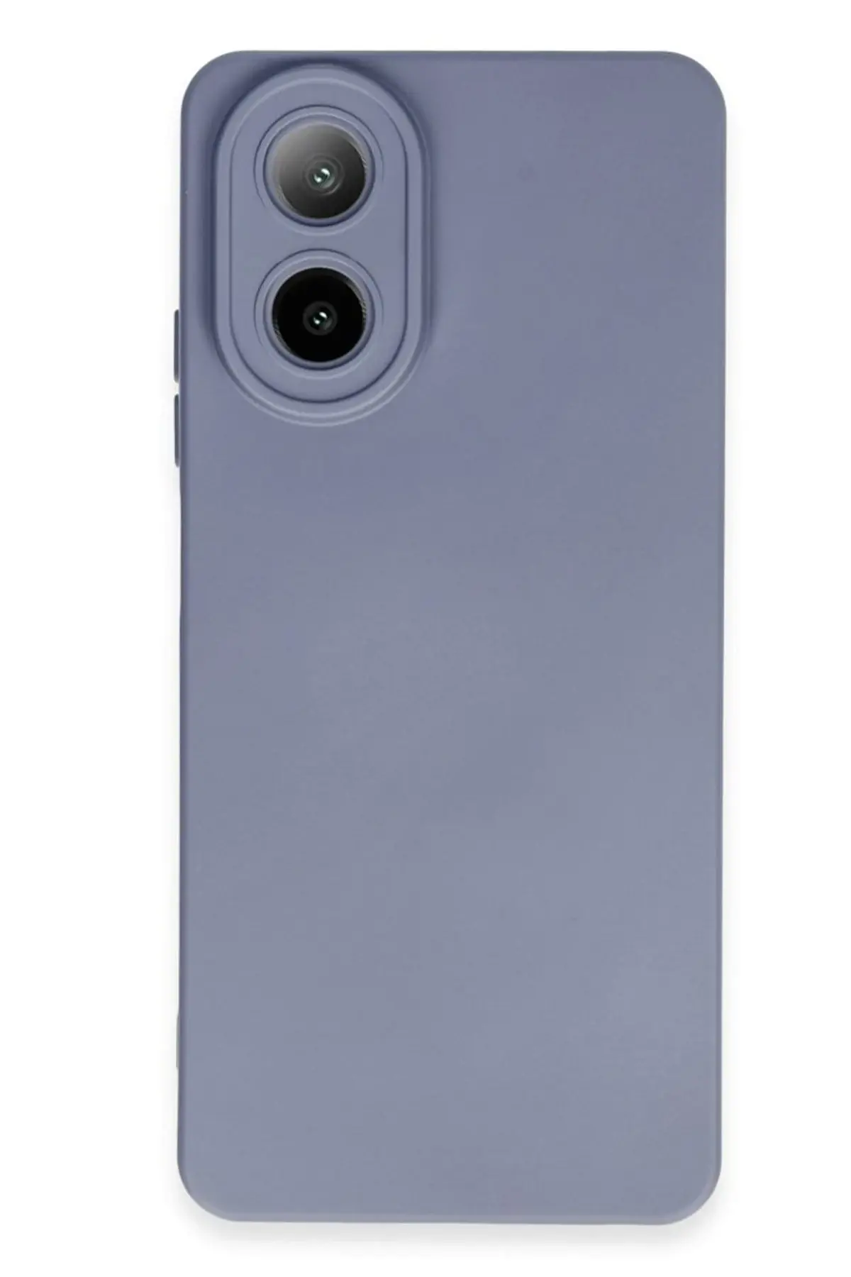 Newface Oppo A38 Kılıf Nano içi Kadife Silikon - Gri