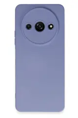 Newface Xiaomi Redmi A3 4G Kılıf Nano içi Kadife Silikon - Lila