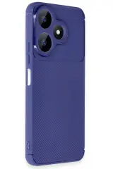 Newface Xiaomi Redmi 13 4G Kılıf Auto Focus Karbon Kapak - Lacivert