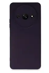 Newface Xiaomi Redmi A3 4G Kılıf Nano içi Kadife Silikon - Mor