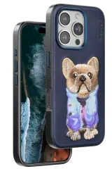 Venco iPhone 16 Pro Max Cute Desenli Kapak - Lacivert