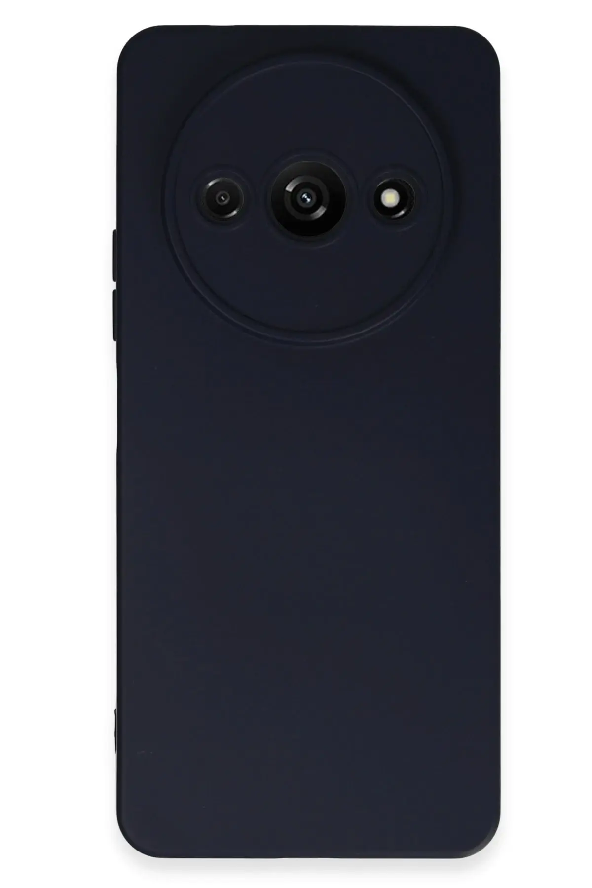 Newface Xiaomi Redmi A3 4G Kılıf Nano içi Kadife Silikon - Lacivert
