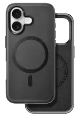 Venco iPhone 16 Puskas Magsafe Kapak - Siyah
