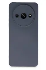 Newface Xiaomi Redmi A3 4G Kılıf Nano içi Kadife Silikon - Gri